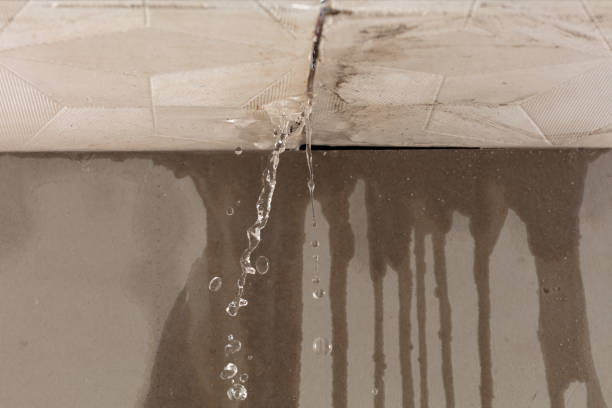 Professional Sewage Cleanup technician working in Netcong, NJ